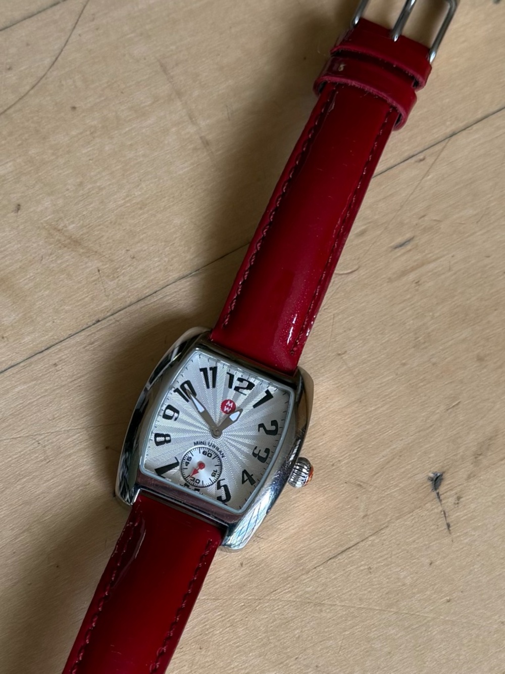 Authentic Michele Mini Urban SS case watch & 2 Bands - Picture 2 of 6
